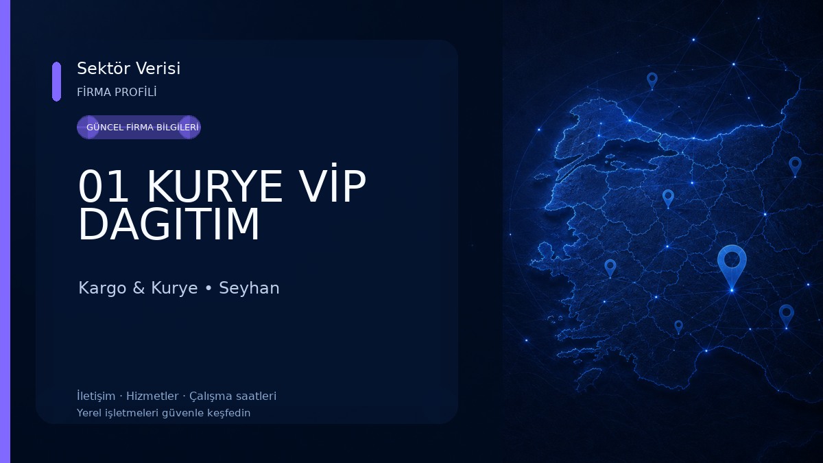 01 KURYE VİP DAGITIM 