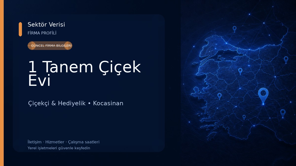1 Tanem Çiçek Evi Çiçekçi & Hediyelik
