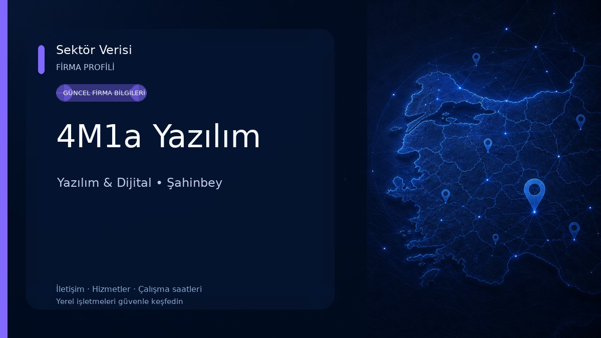 4M1a Yazılım Yazılım & Dijital