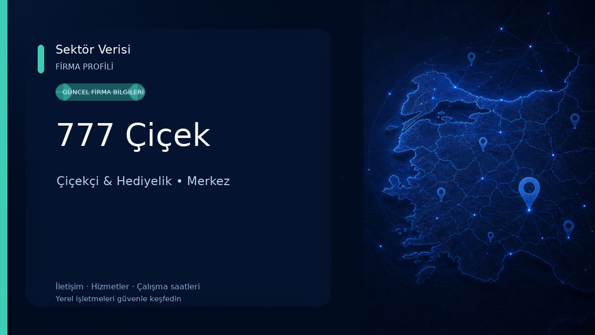 777 Çiçek Çiçekçi & Hediyelik