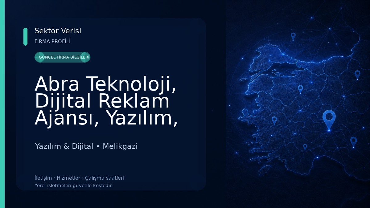 Abra Teknoloji, Dijital Reklam Ajansı, Yazılım, Danışmanlık Yazılım & Dijital