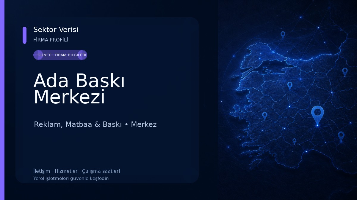 Ada Baskı Merkezi 