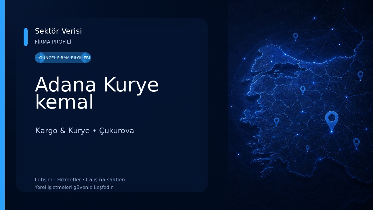 Adana Kurye kemal 