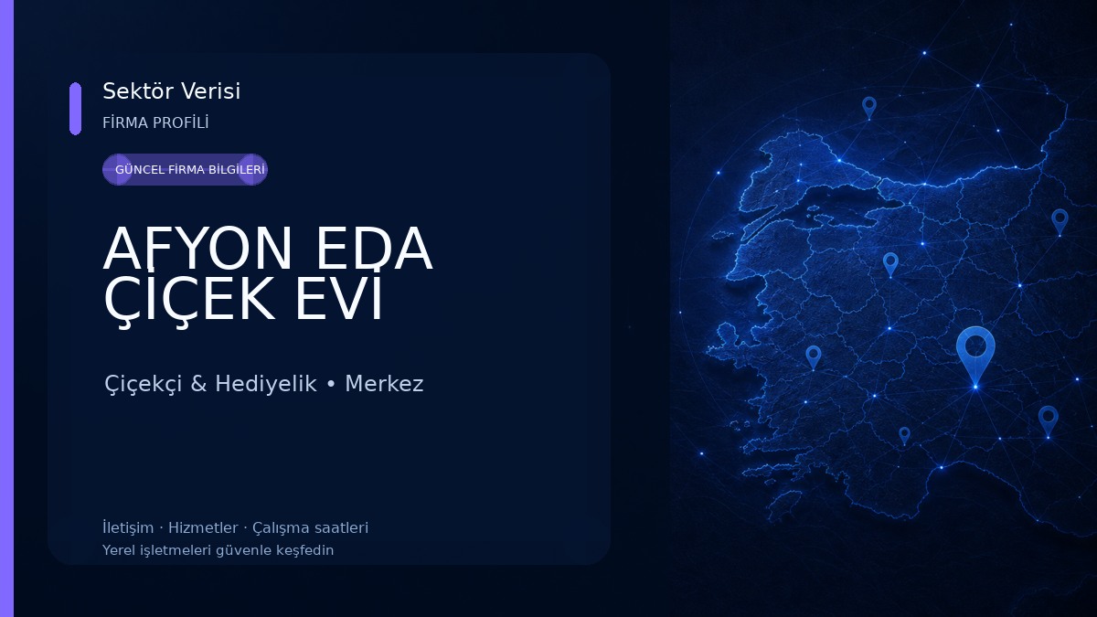 AFYON EDA ÇİÇEK EVİ 
