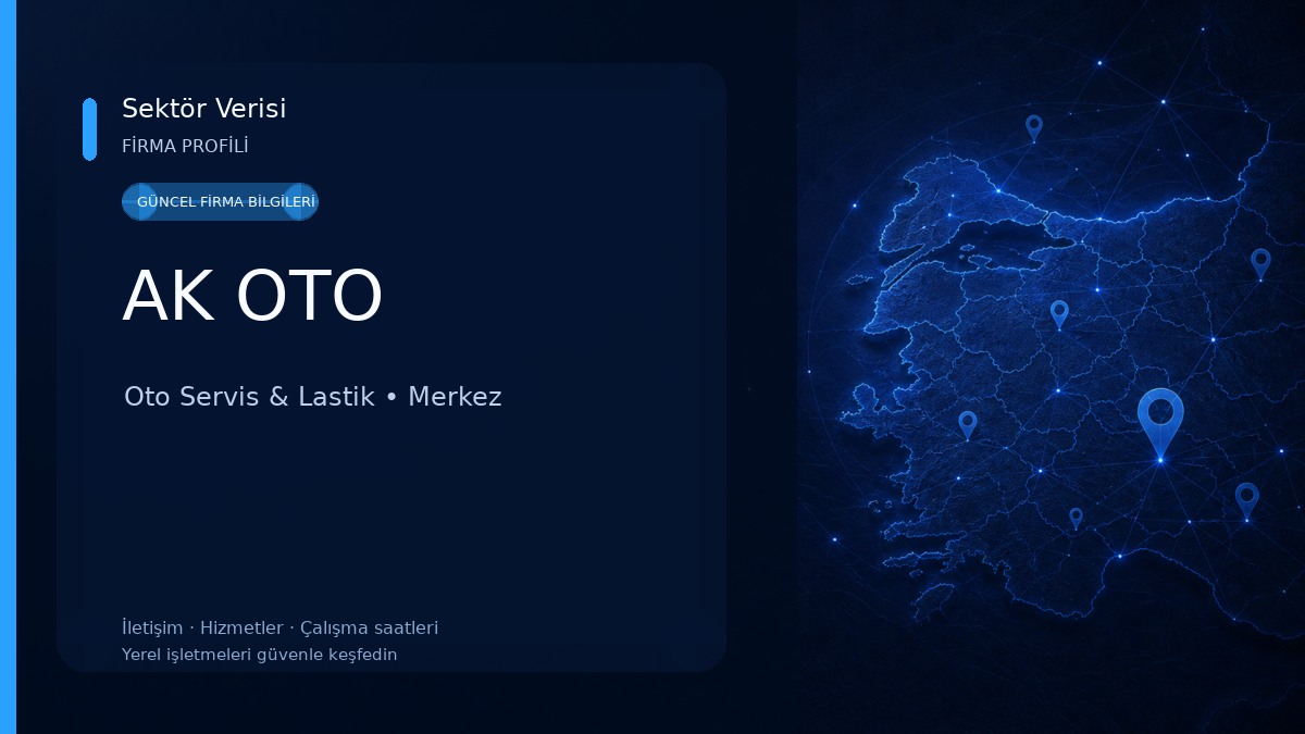 AK OTO Oto Servis & Lastik