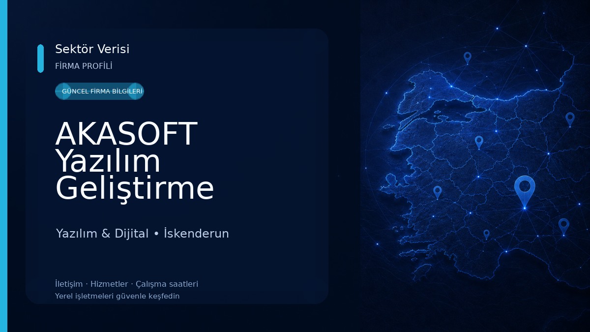 AKASOFT Yazılım Geliştirme Merkezi Yazılım & Dijital