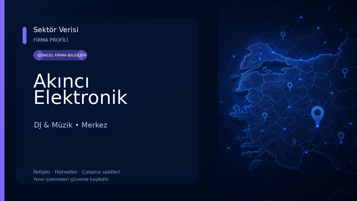 Akıncı Elektronik 