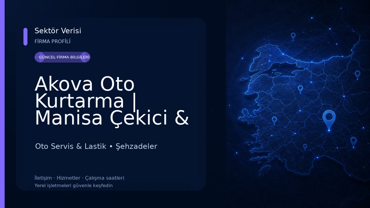Akova Oto Kurtarma | Manisa Çekici & Yol Yardım Hizmeti Oto Servis & Lastik