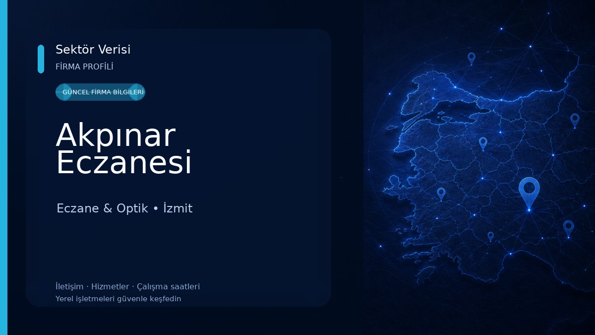 Akpınar Eczanesi Eczane & Optik