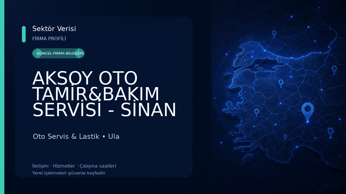 AKSOY OTO TAMİR&BAKIM SERVİSİ - SİNAN USTA Oto Servis & Lastik