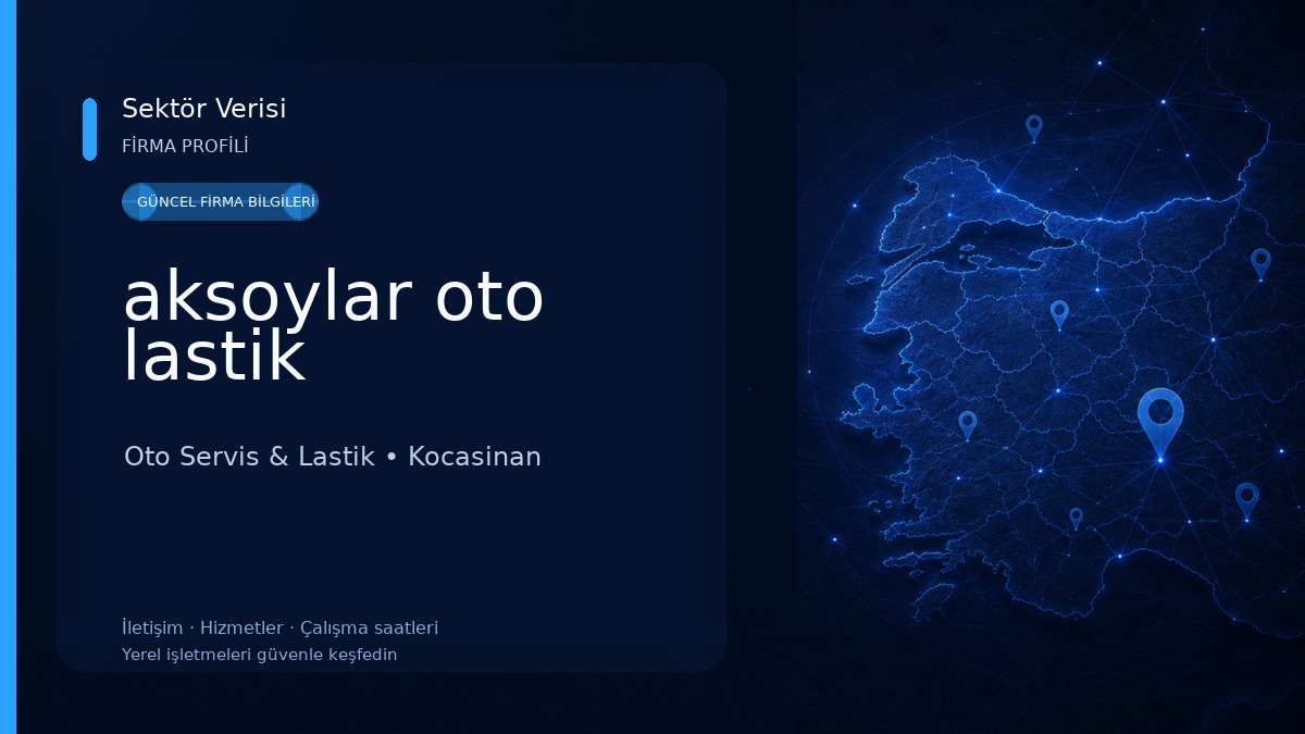 aksoylar oto lastik Oto Servis & Lastik