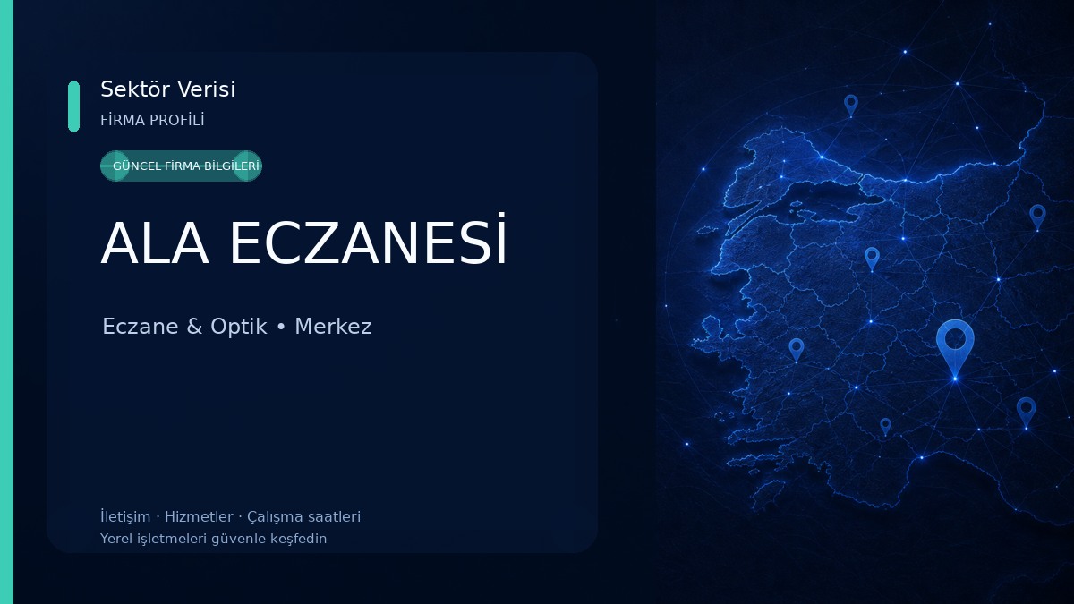 ALA ECZANESİ Eczane & Optik
