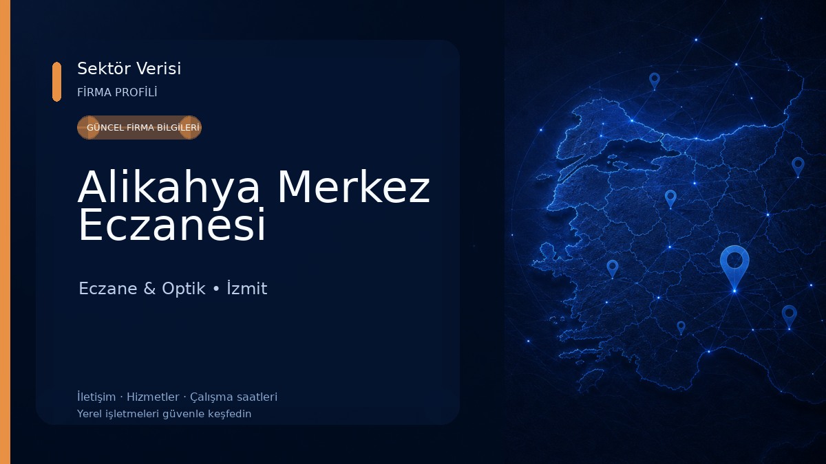 Alikahya Merkez Eczanesi Eczane & Optik