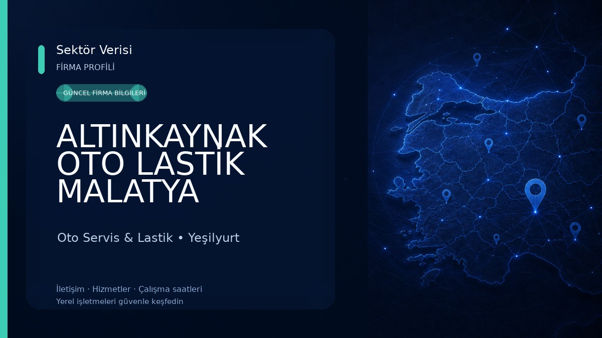 ALTINKAYNAK OTO LASTİK MALATYA 