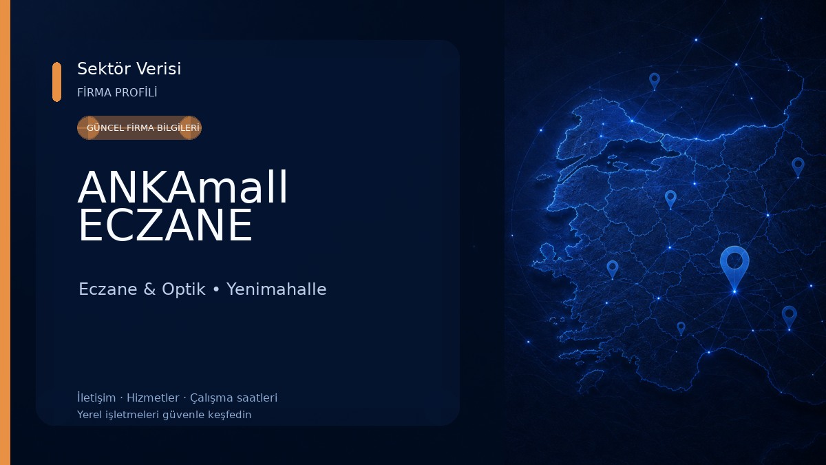 ANKAmall ECZANE Eczane & Optik