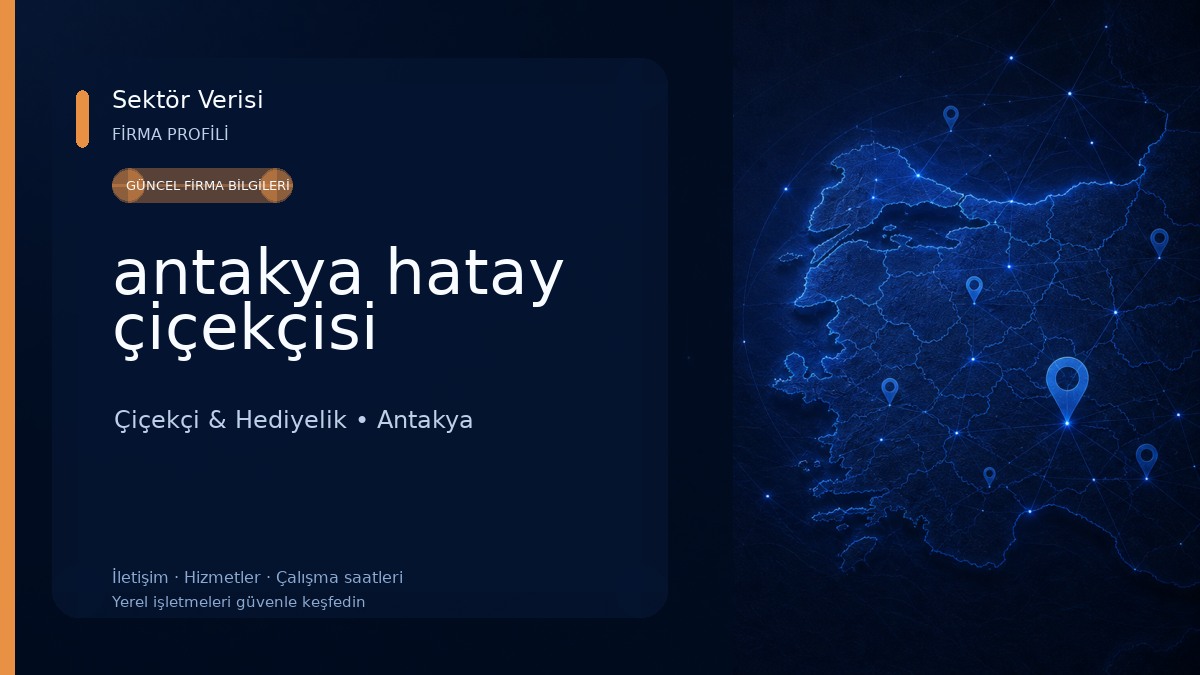 antakya hatay çiçekçisi Çiçekçi & Hediyelik