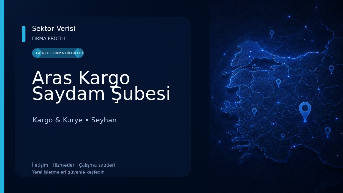 Aras Kargo Saydam Şubesi Kargo & Kurye