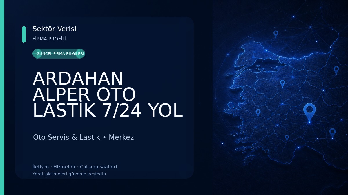 ARDAHAN ALPER OTO LASTİK 7/24 YOL YARDIM Oto Servis & Lastik