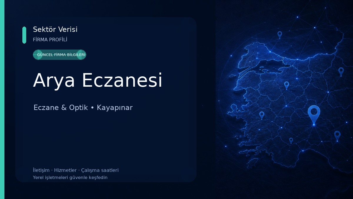 Arya Eczanesi Eczane & Optik