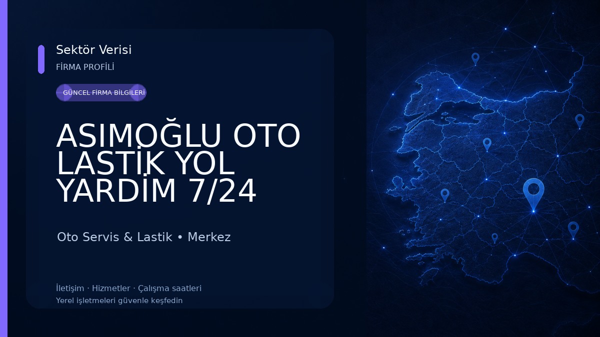 ASIMOĞLU OTO LASTİK YOL YARDİM 7/24 HİZMET Oto Servis & Lastik