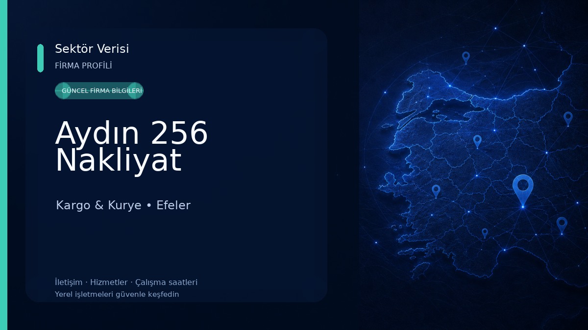 Aydın 256 Nakliyat 