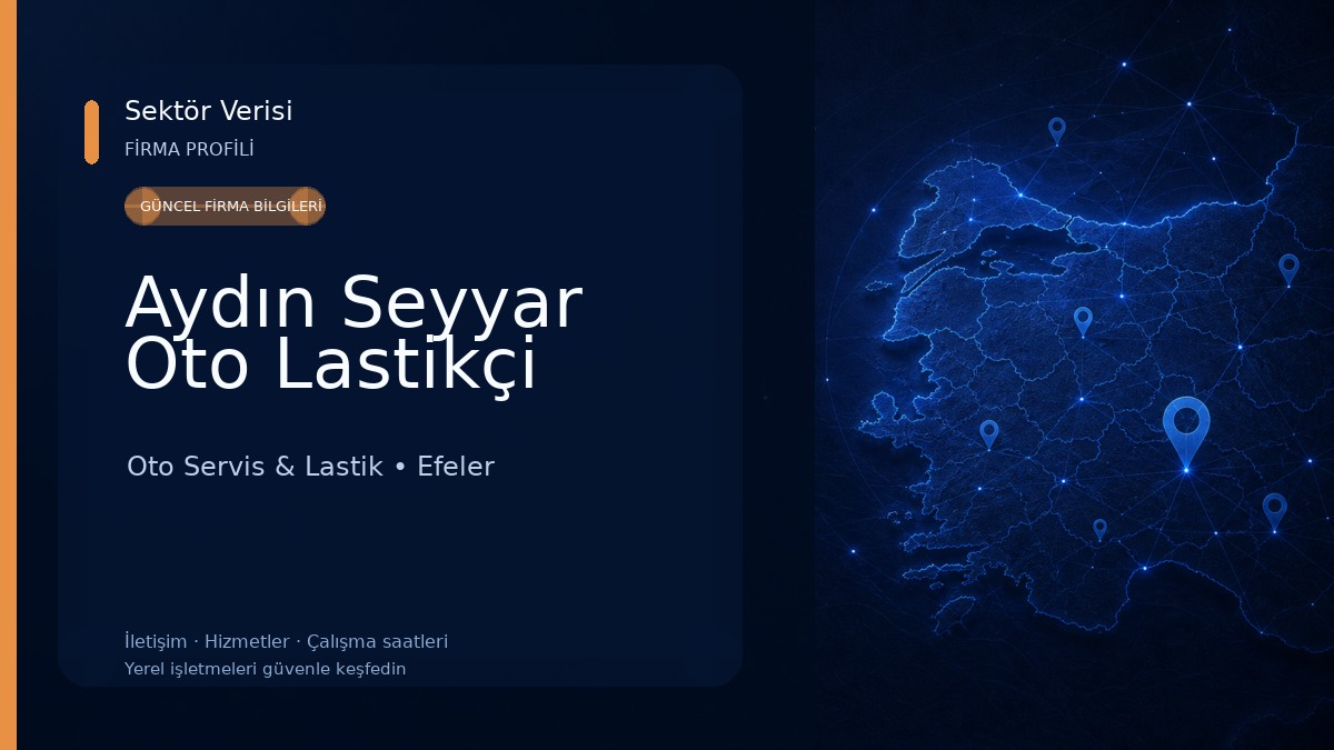 Aydın Seyyar Oto Lastikçi Oto Servis & Lastik
