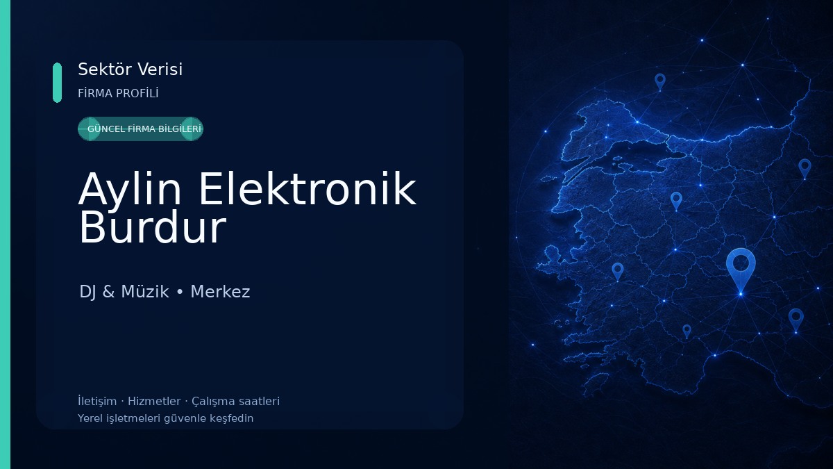 Aylin Elektronik Burdur DJ & Müzik