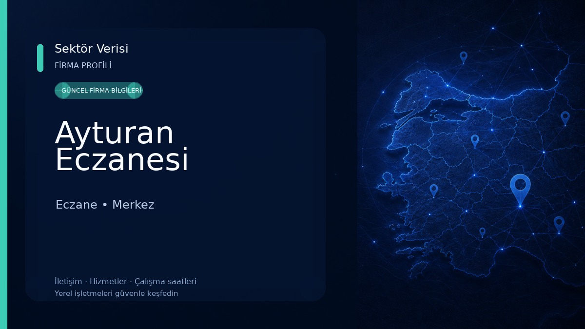 Ayturan Eczanesi Eczane