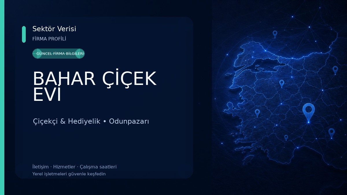 BAHAR ÇİÇEK EVİ Çiçekçi & Hediyelik