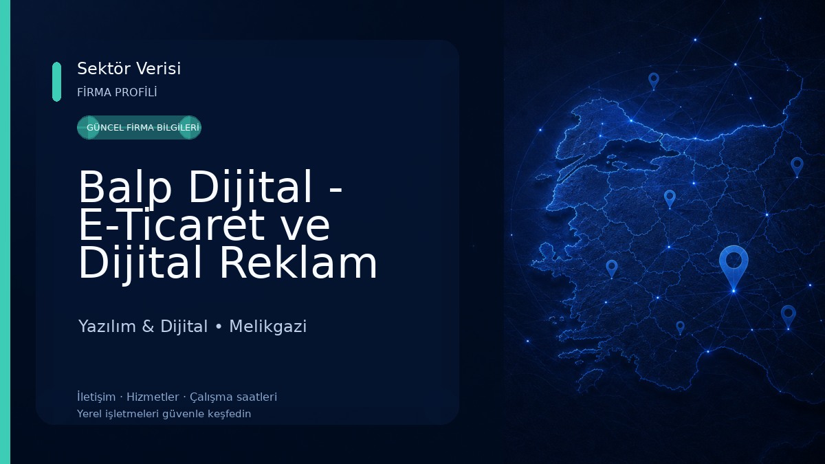 Balp Dijital - E-Ticaret ve Dijital Reklam Ajansı Yazılım & Dijital