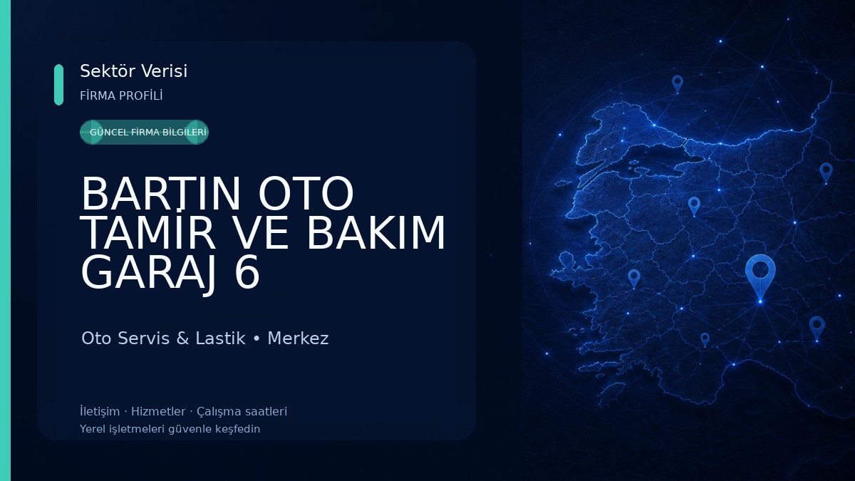 BARTIN OTO TAMİR VE BAKIM GARAJ 6 Oto Servis & Lastik