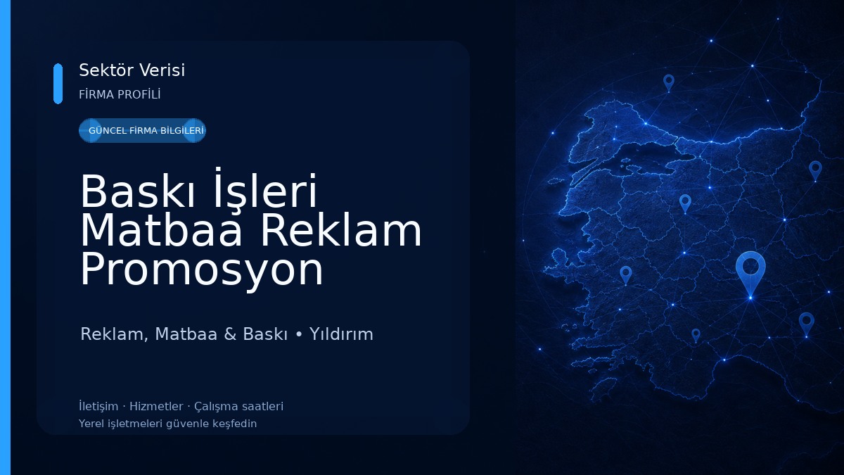 Baskı İşleri Matbaa Reklam Promosyon Reklam, Matbaa & Baskı