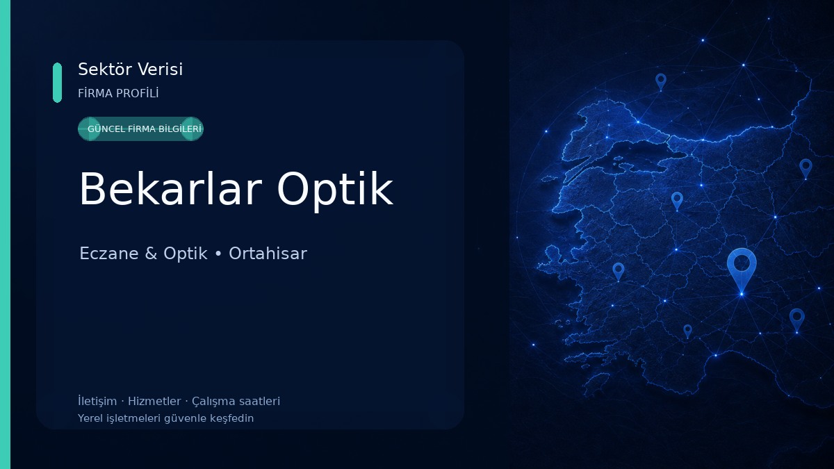 Bekarlar Optik Eczane & Optik