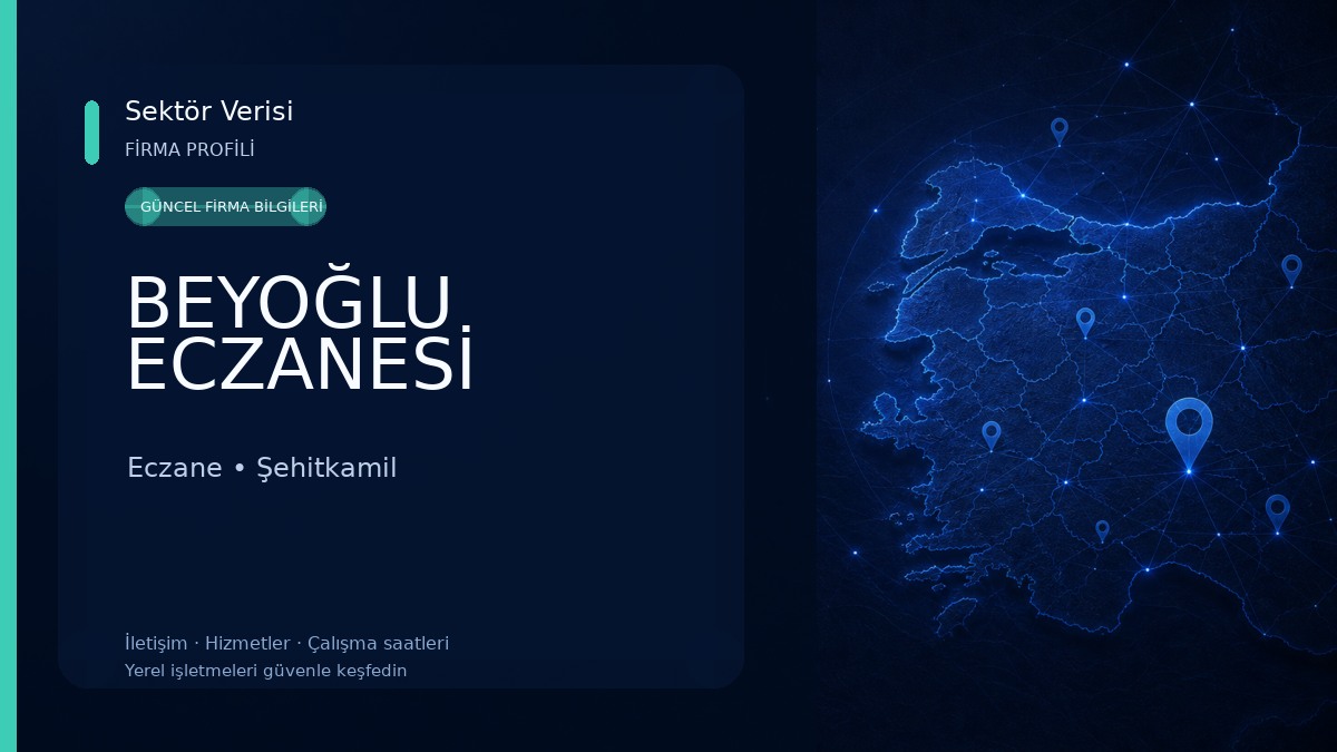 BEYOĞLU ECZANESİ Eczane