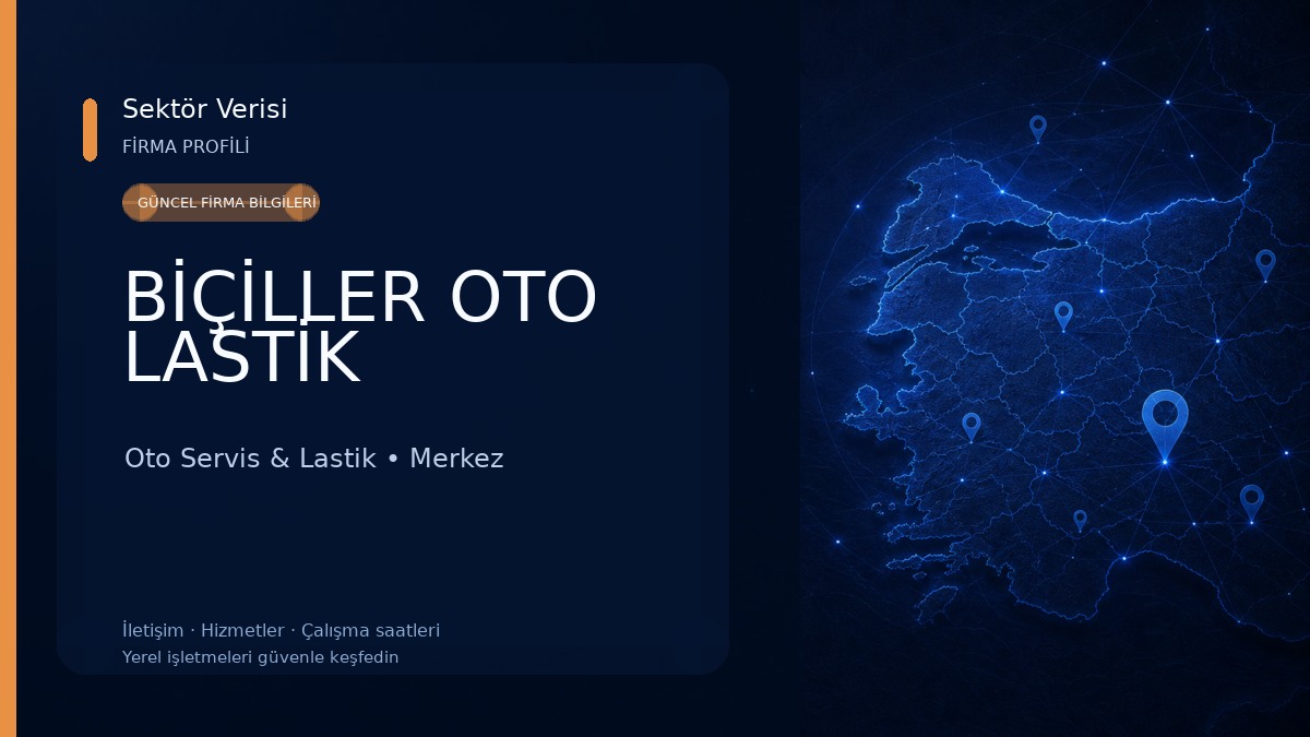 BİÇİLLER OTO LASTİK Oto Servis & Lastik