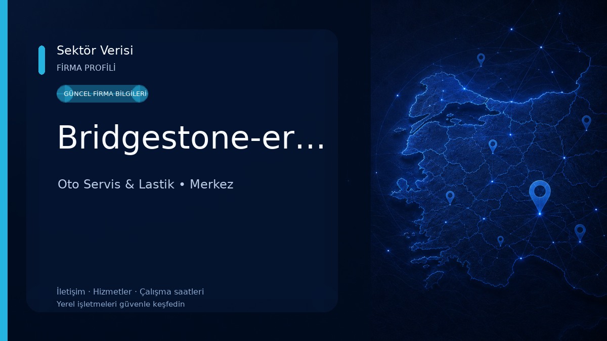 Bridgestone-ergünler Oto Servis & Lastik