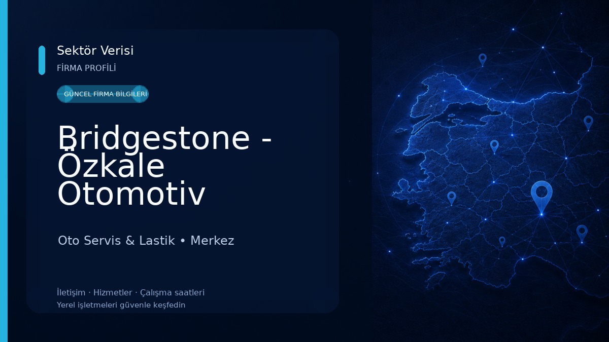 Bridgestone - Özkale Otomotiv Oto Servis & Lastik