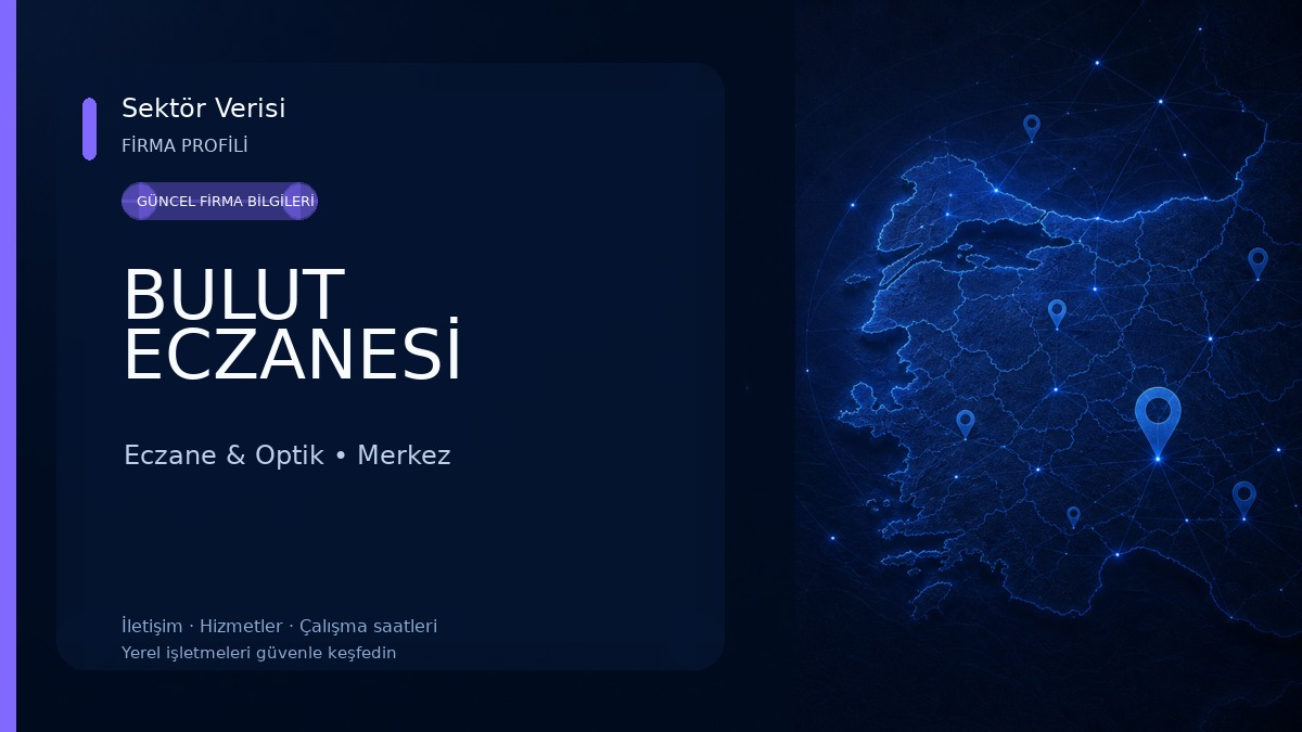 BULUT ECZANESİ Eczane & Optik
