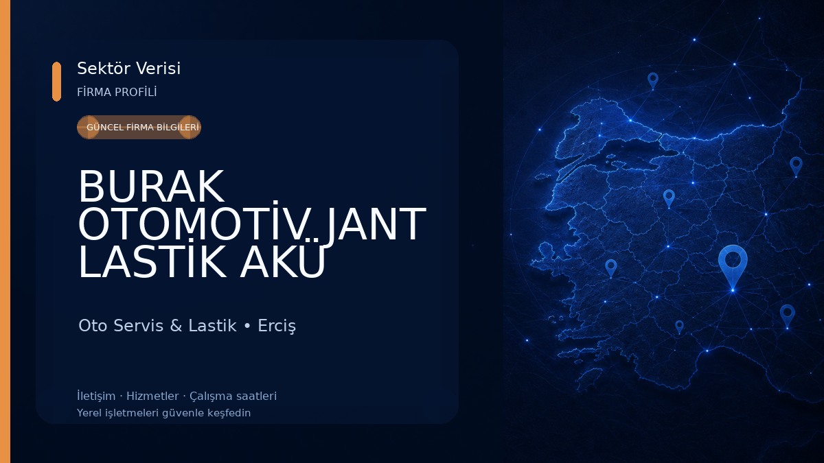 BURAK OTOMOTİV JANT LASTİK AKÜ Oto Servis & Lastik