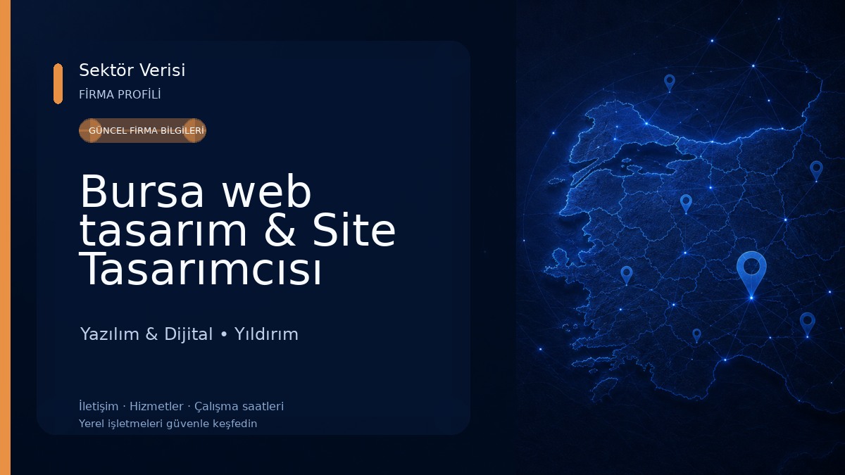 Bursa web tasarım & Site Tasarımcısı Yazılım & Dijital