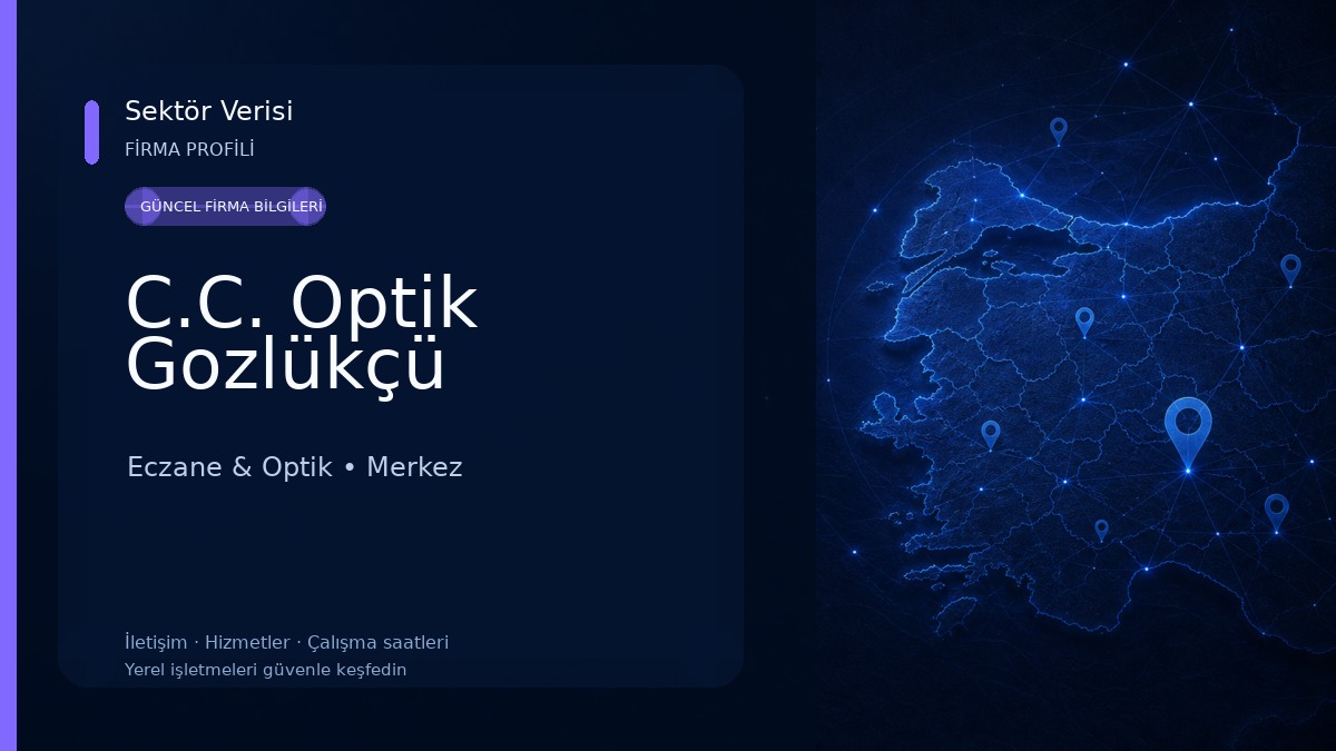 C.C. Optik Gozlükçü 