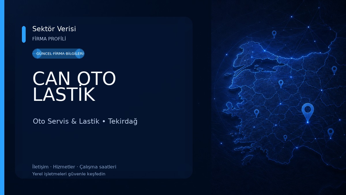 CAN OTO LASTİK Oto Servis & Lastik