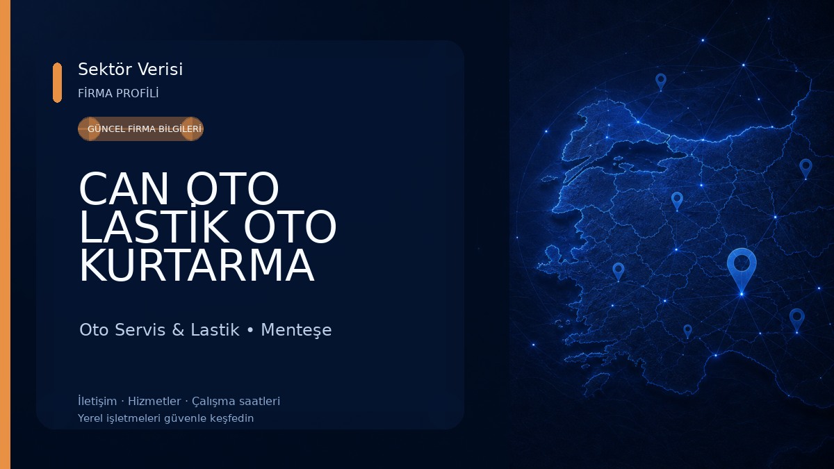 CAN OTO LASTİK OTO KURTARMA Oto Servis & Lastik