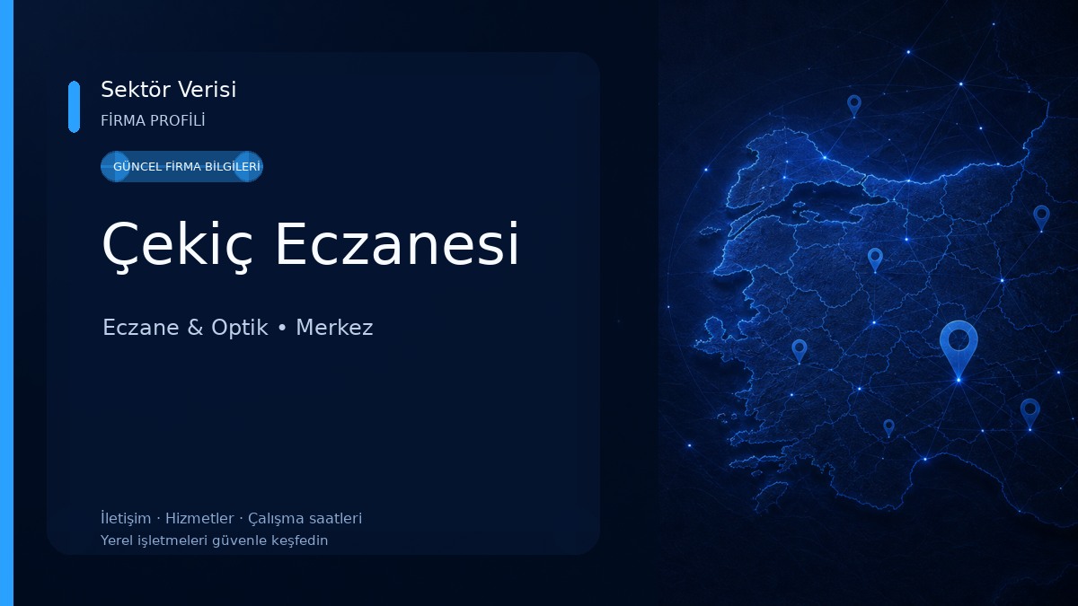 Çekiç Eczanesi 