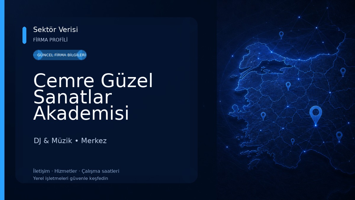 Cemre Güzel Sanatlar Akademisi DJ & Müzik