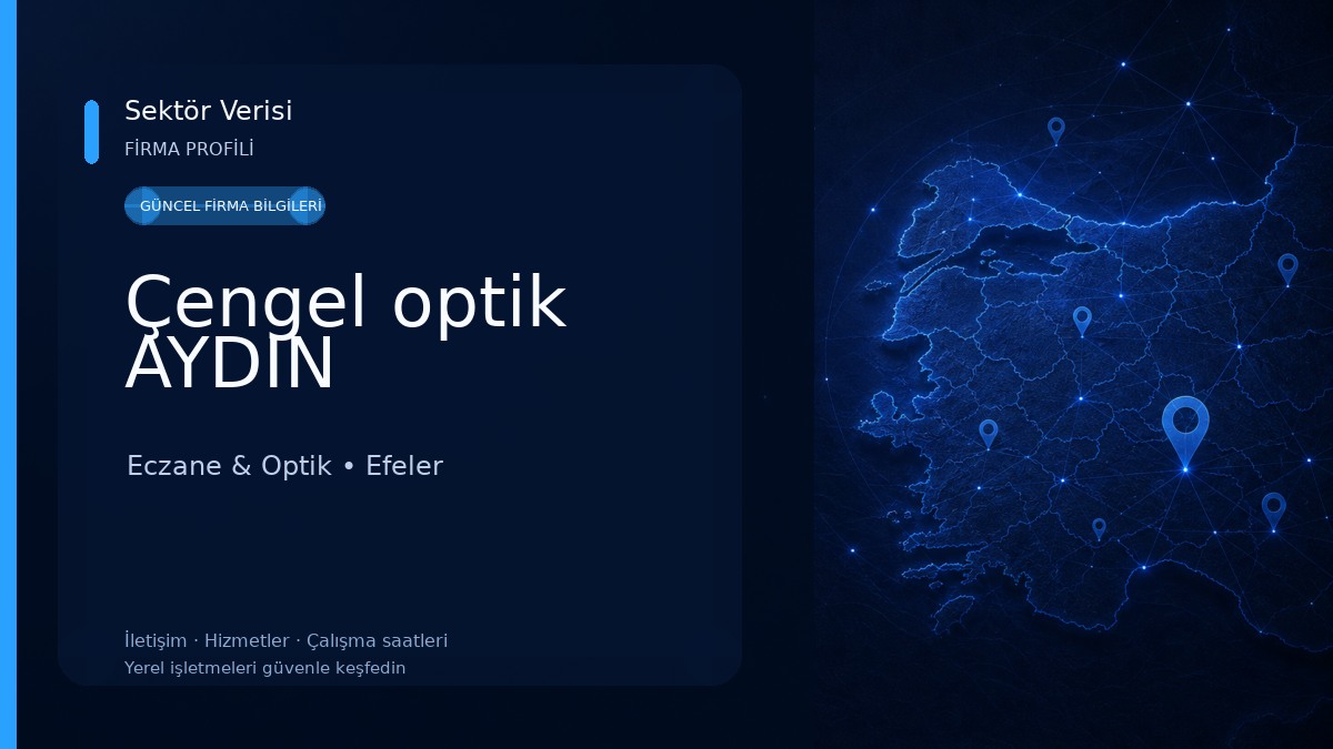 Çengel optik AYDIN 