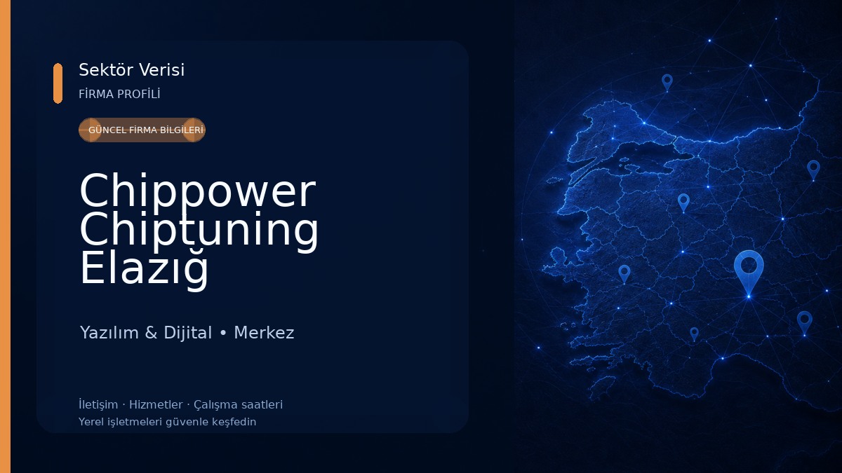 Chippower Chiptuning Elazığ Yazılım & Dijital