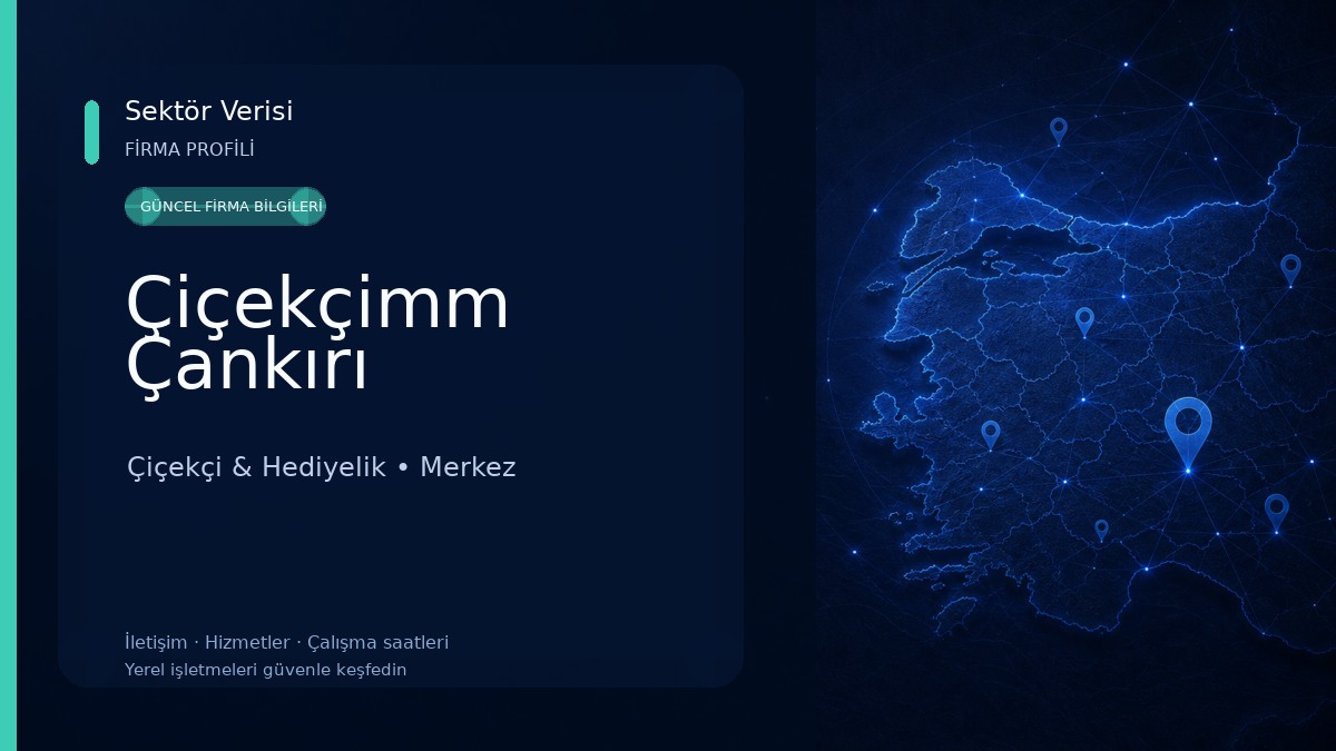 Çiçekçimm Çankırı 