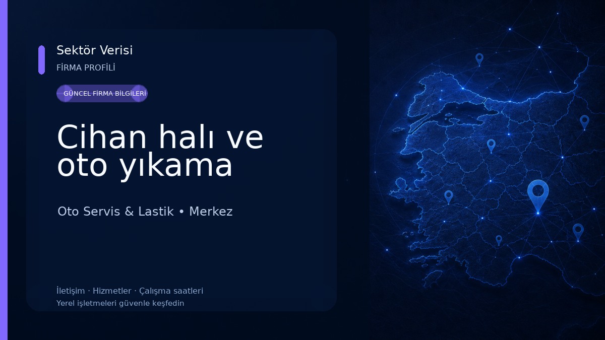 Cihan halı ve oto yıkama Oto Servis & Lastik