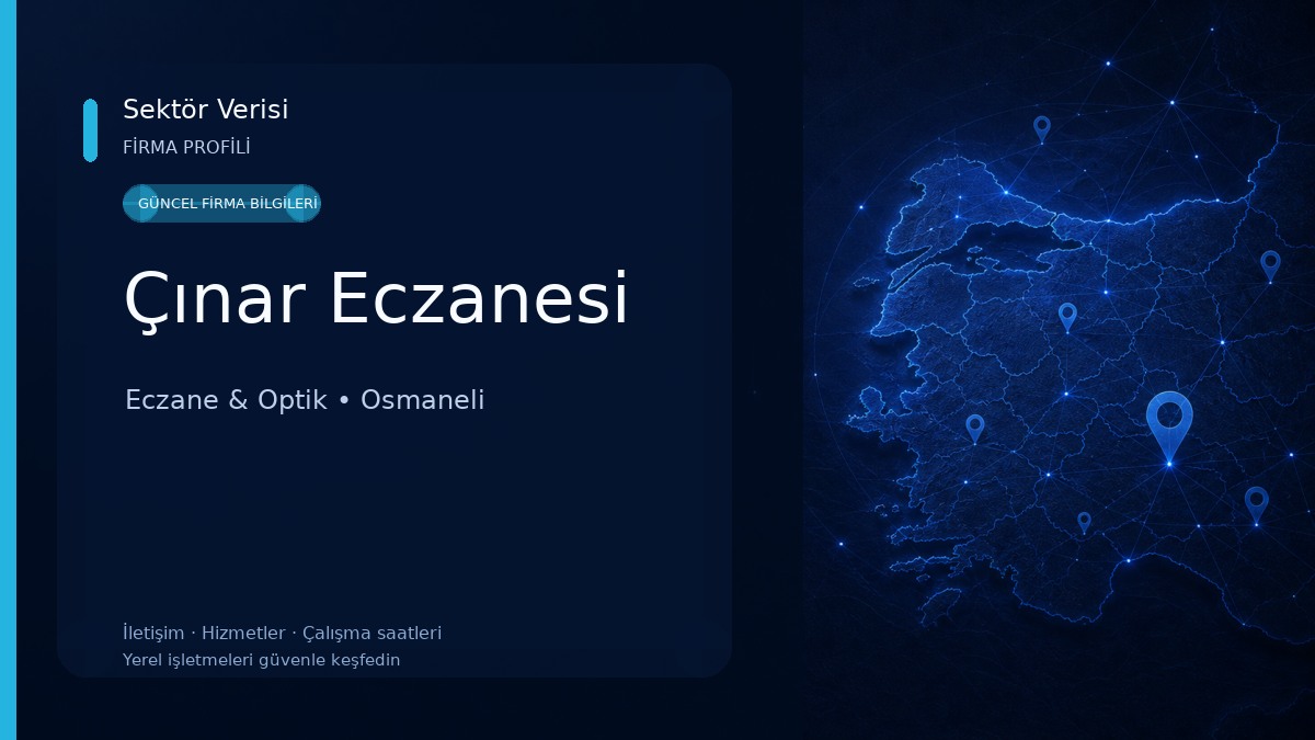 Çınar Eczanesi 